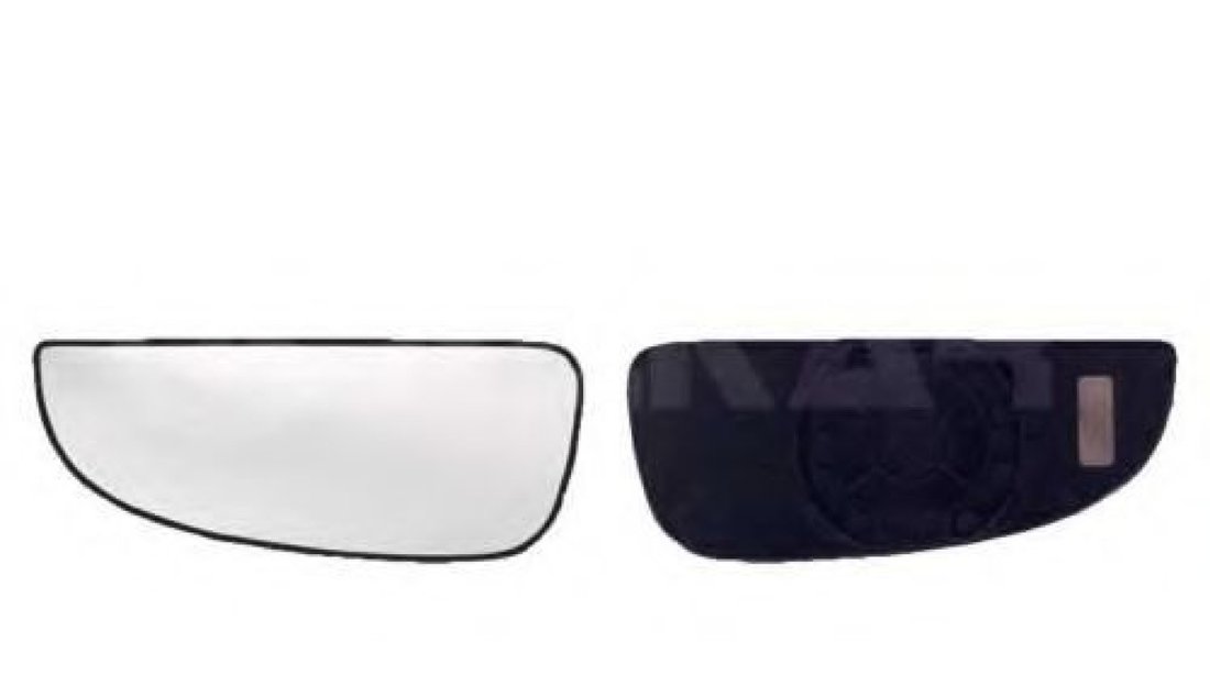Sticla oglinda, oglinda retrovizoare exterioara FIAT DUCATO caroserie (250, 290) (2006 - 2016) ALKAR 6412922 piesa NOUA