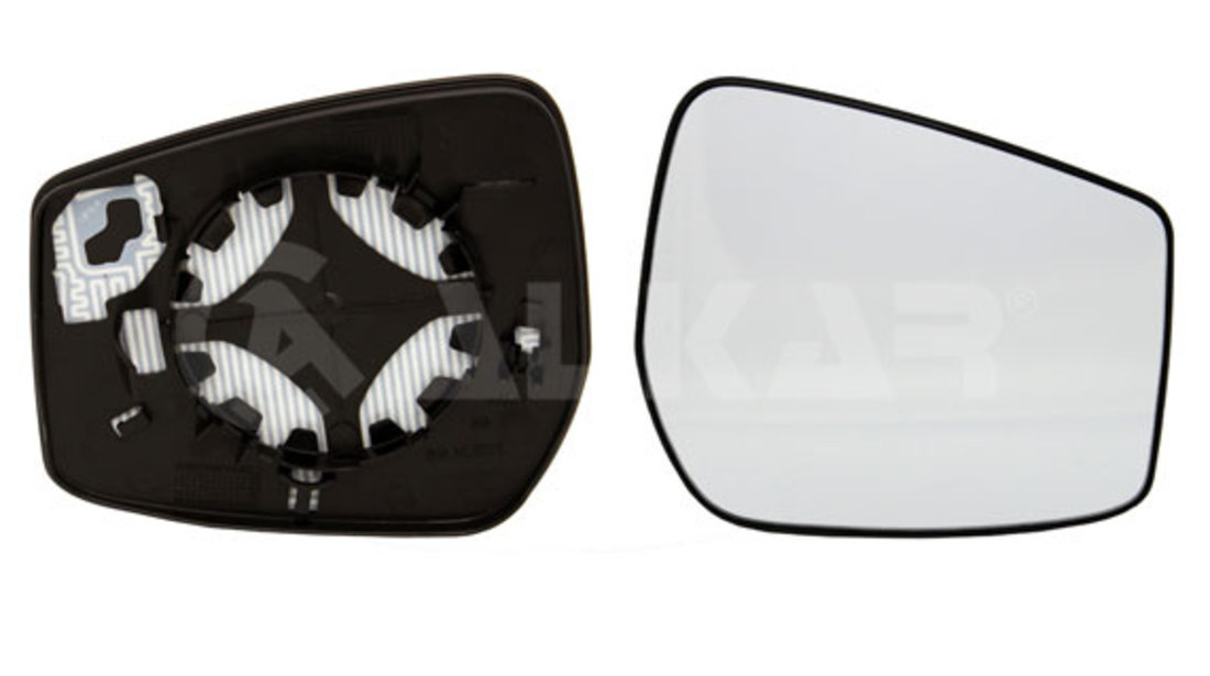 Sticla oglinda, oglinda retrovizoare exterioara dreapta (6402670 AKA) NISSAN