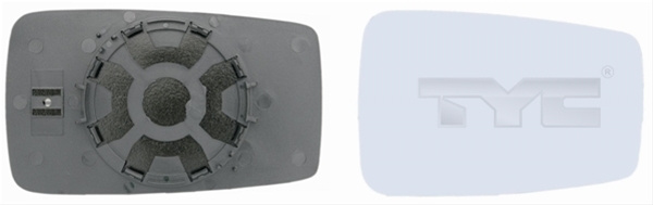 Sticla Oglinda, Oglinda Retrovizoare Exterioara Tyc Audi 302-0001-1
