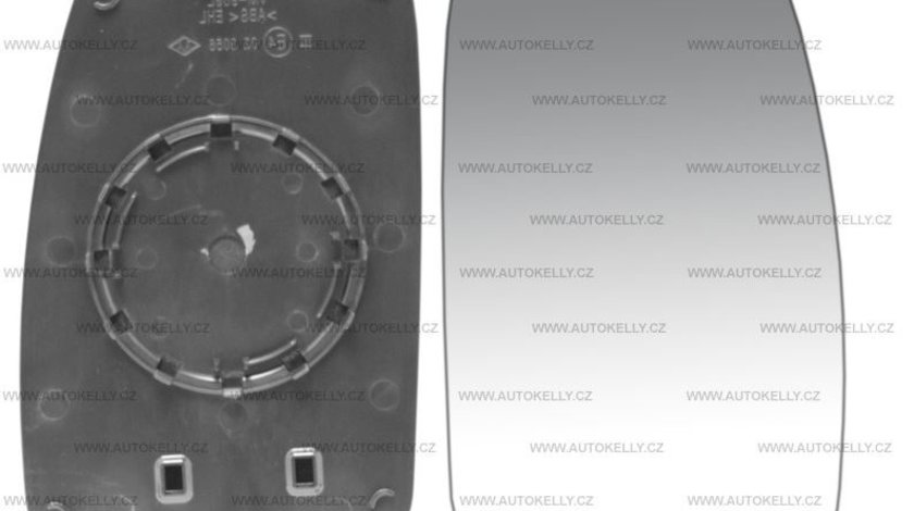 Sticla oglinda Opel Movano 03-