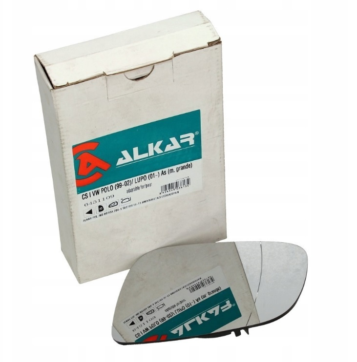 Sticla Oglinda Stanga Alkar Volkswagen Lupo 1998-2005 6451109