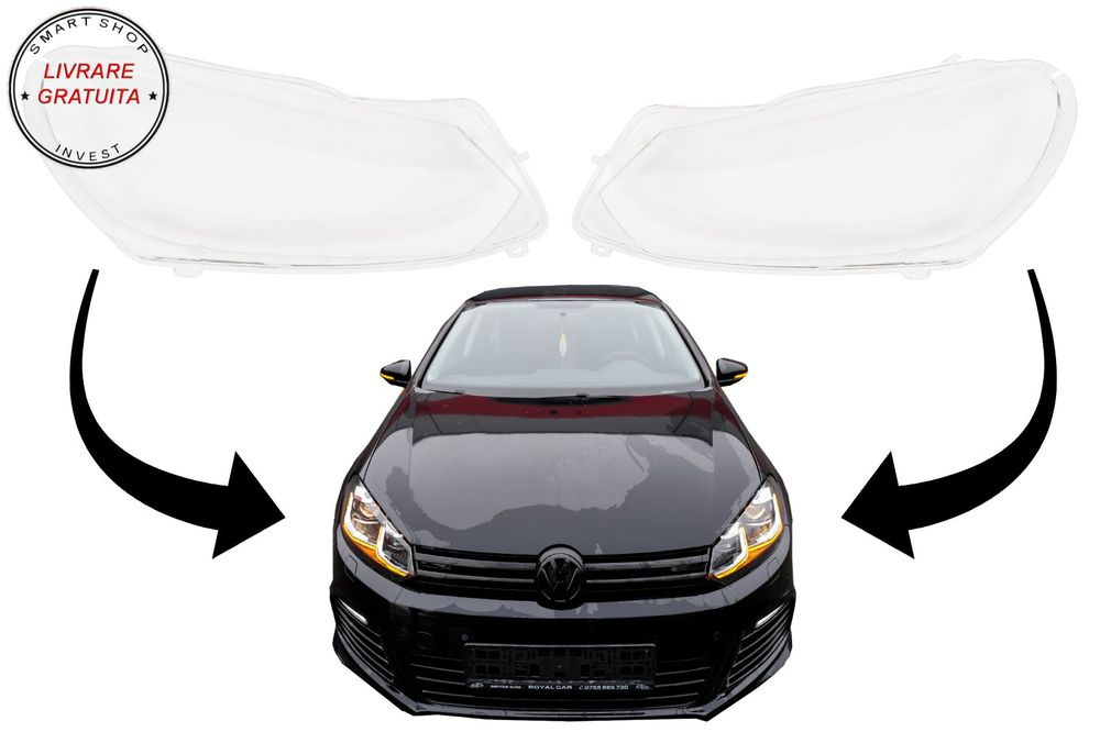 Sticle Far VW Golf 6 VI Mk6 (2008-2014)