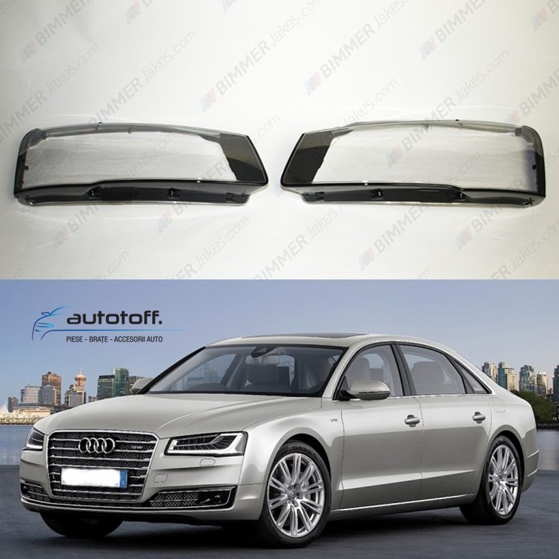 Sticle faruri Audi A8 D4 (2014+) Facelift