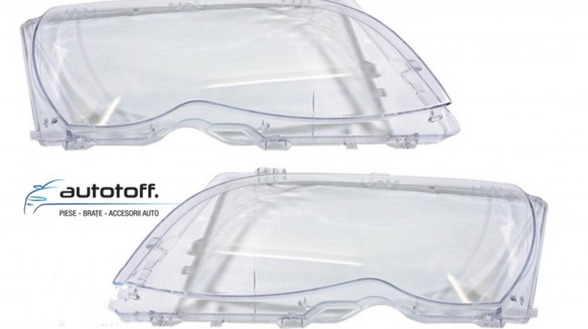 Sticle faruri BMW Seria 3 E46 (2001-2004) Facelift