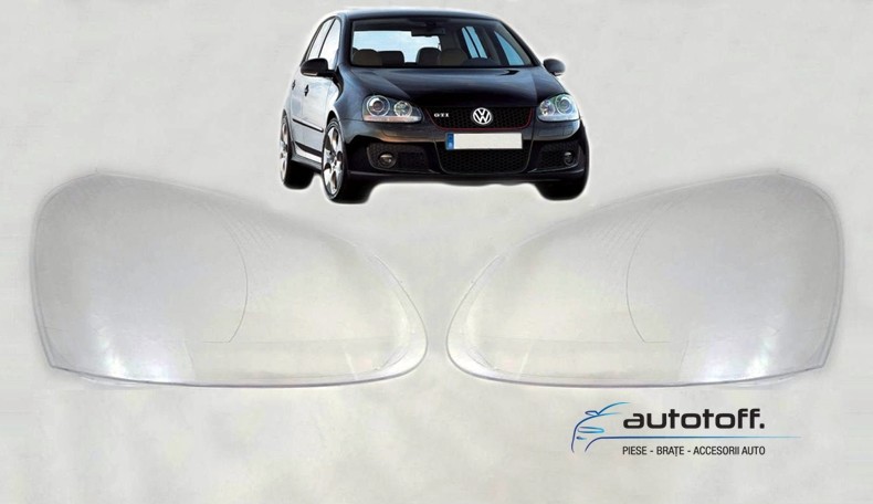 Sticle faruri VW Golf 5 (2003-2007)
