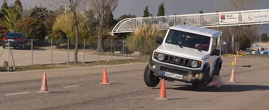 Stie in off-road dar cu manevrabilitatea pe asfalt sta cam prost. TESTUL ELANULUI cu noul JIMNY