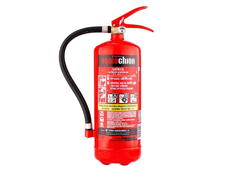 Stingator Cu Pulbere Abc 4 Kg Cu Manometru 60040