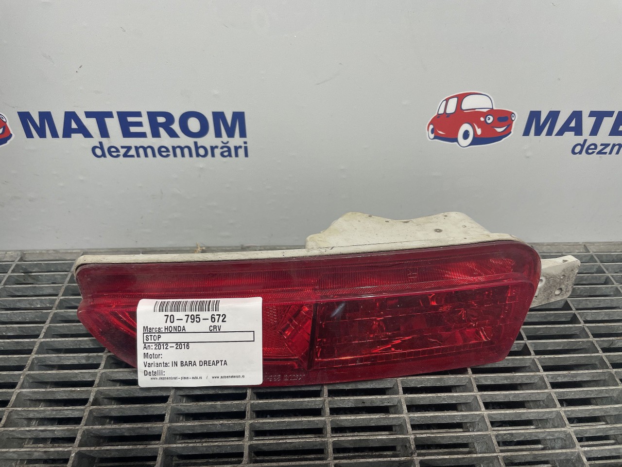 STOP CEATA HONDA CRV CRV - - (2012 2016)