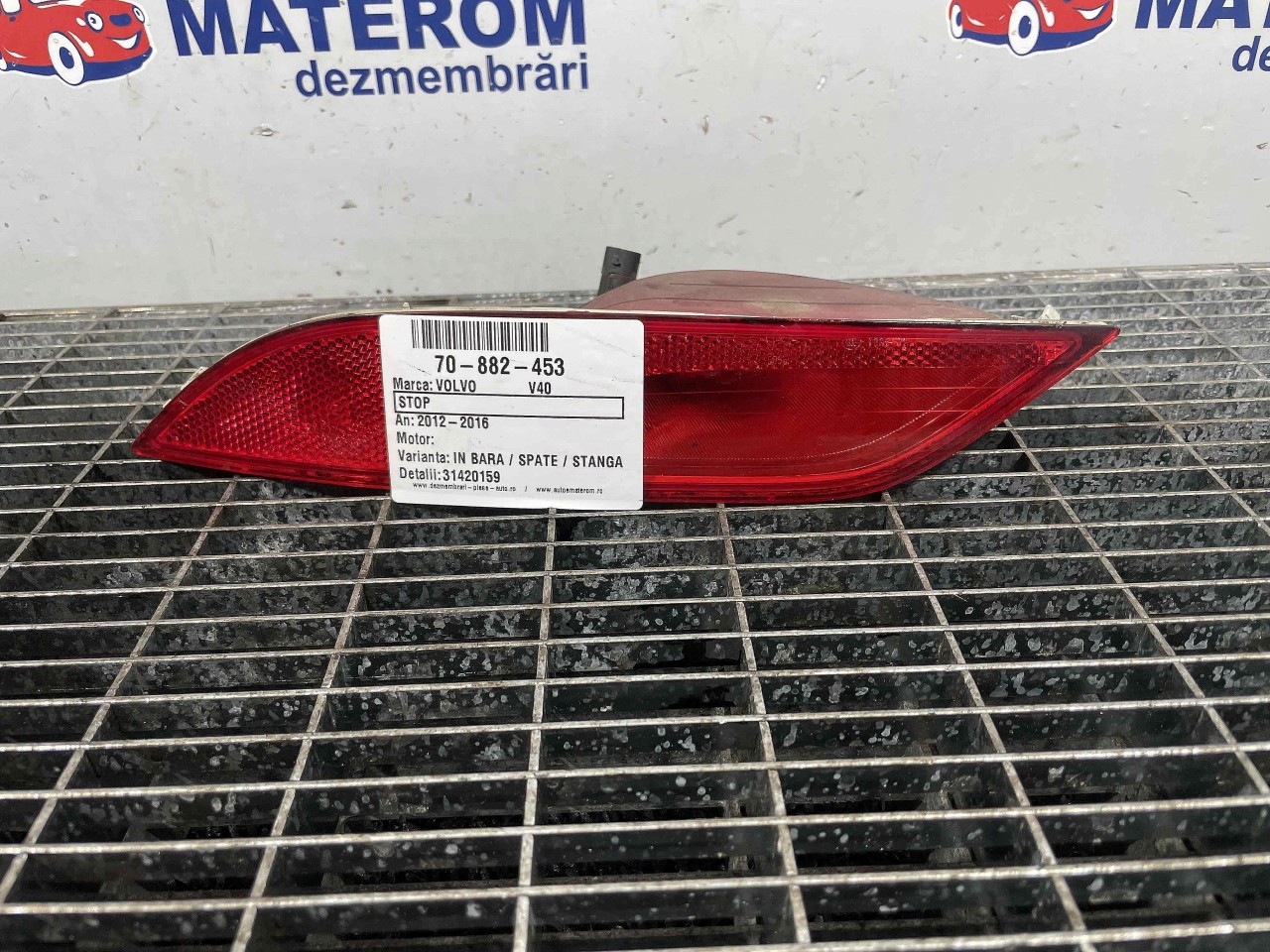 STOP CEATA VOLVO V40 V40 - - (2012 2016)