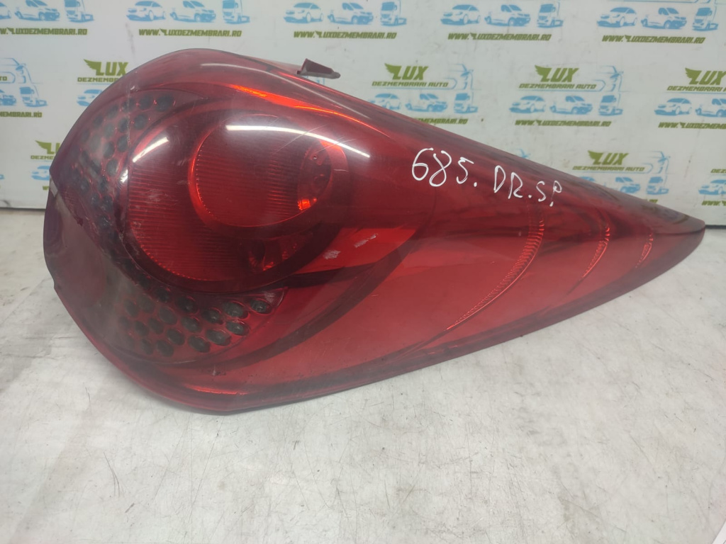 Stop dreapta 9680157980 Peugeot 207 [2006 - 2009] 1.6 hdi 9H01