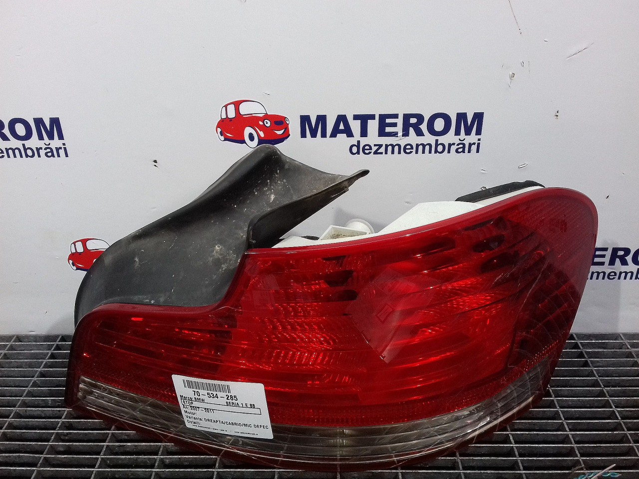 STOP DREAPTA BMW SERIA 1 E 88 - - (2007 2011)