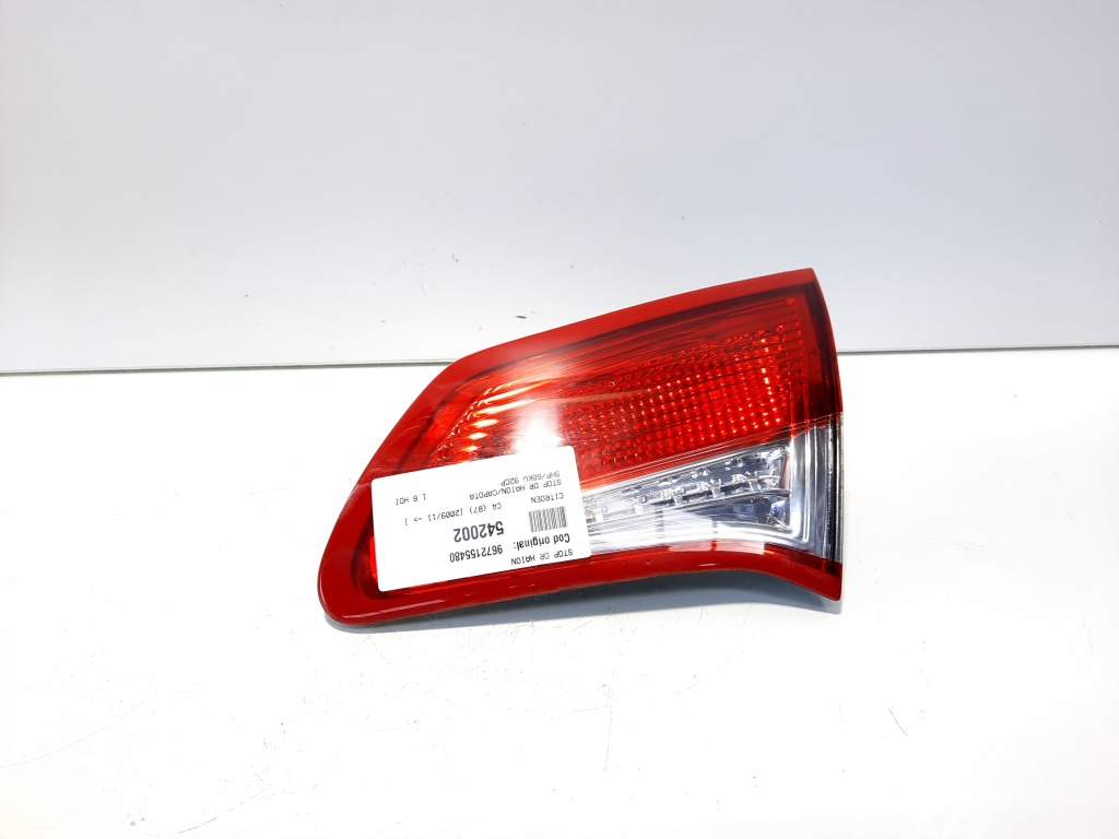 Stop dreapta haion, cod 9672155480, Citroen C4 (II) (id:542002)