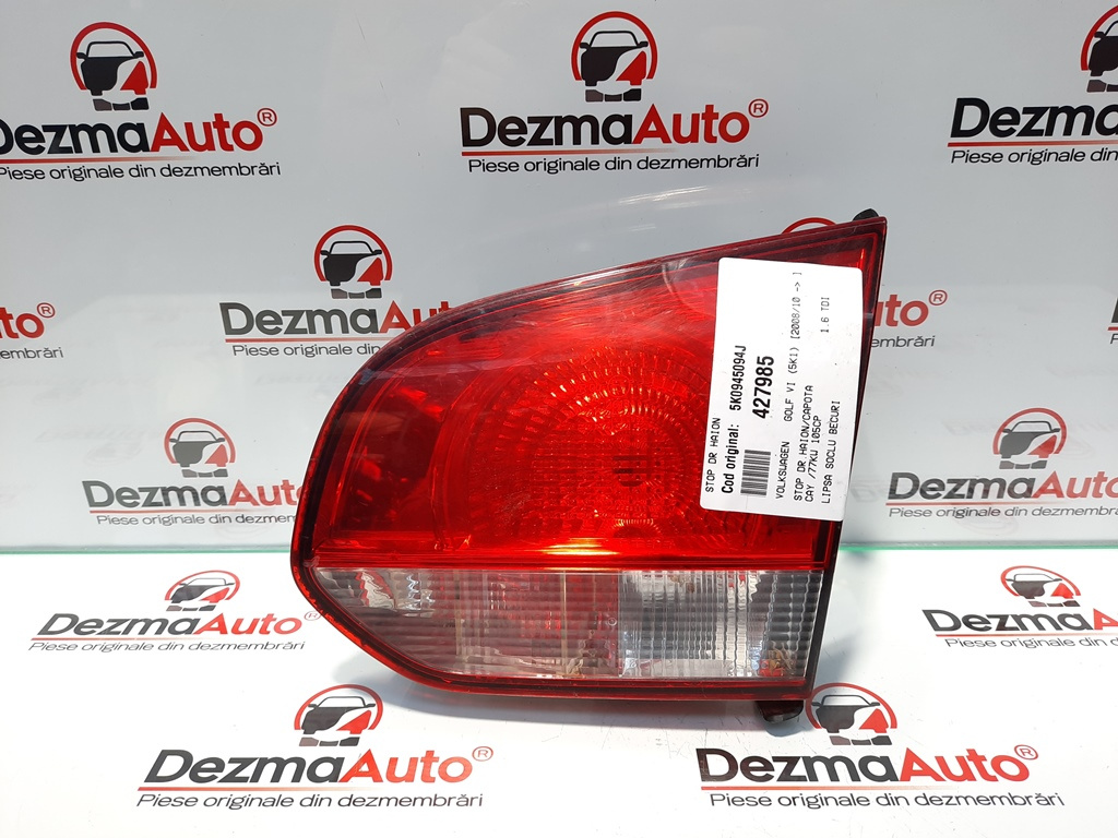 Stop dreapta haion, Vw Golf 6 (5K1) [Fabr 2009-2013] 5K0945094J (id:427985)