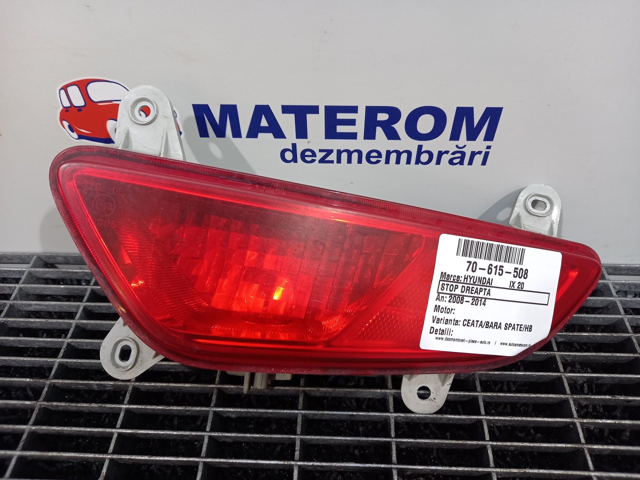 STOP DREAPTA HYUNDAI IX 20 IX 20 - - (2008 2014)
