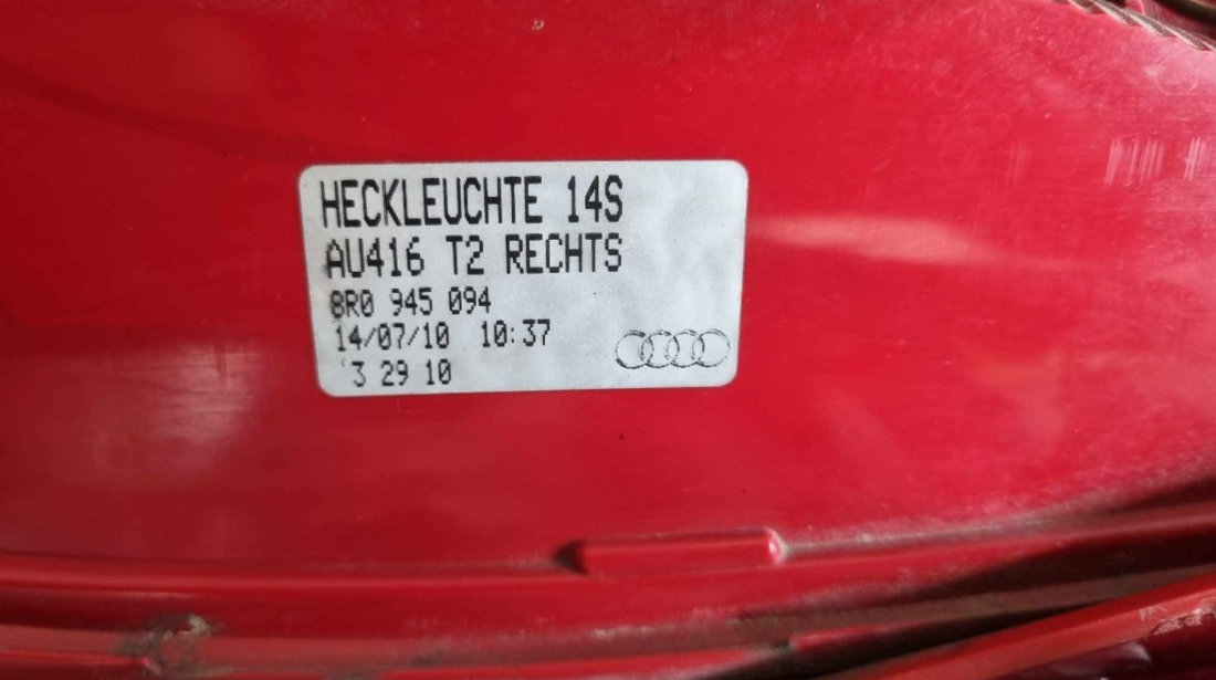 Stop dreapta original 8r0945094 Audi Q5 Sportback