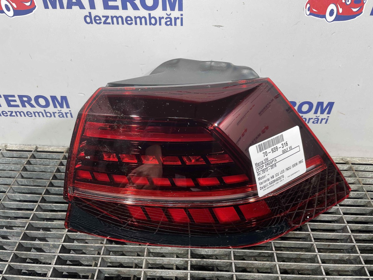 STOP DREAPTA VW GOLF VII - - (2012 2016)