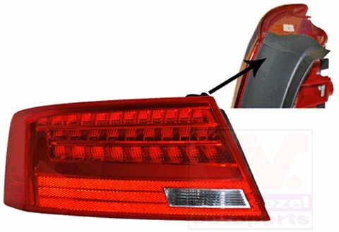 Stop exterior led sportback stangaAudi A5 2011-2016