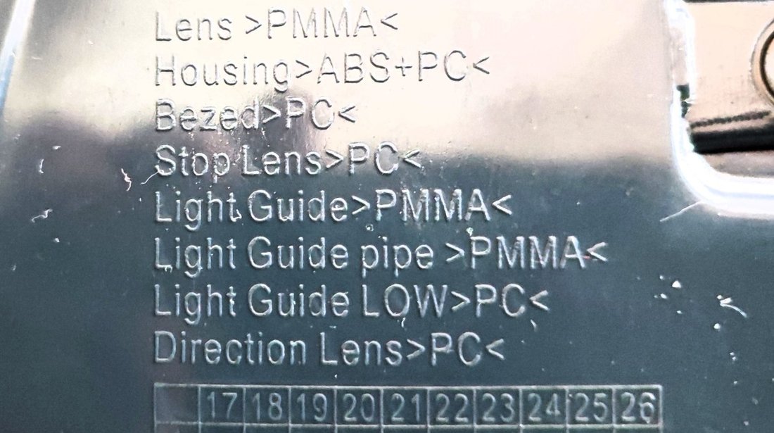 STOP Exterior Stanga. BMW X1 (F48) P21W, 15-19