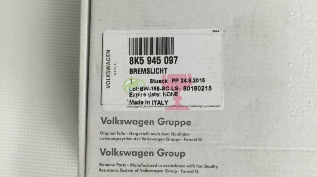 Stop Frana aditional Original NOU Audi A4 8K B8 Sedan 8K5945097