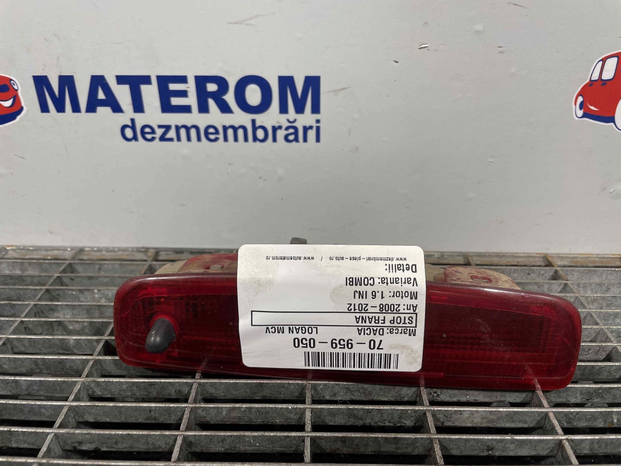 STOP FRANA DACIA LOGAN MCV LOGAN MCV 1.6 INJ - (2008 2012)