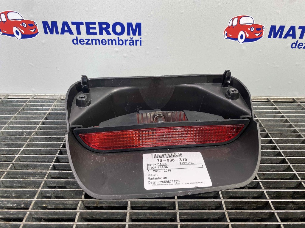 STOP FRANA DACIA SANDERO - - (2012 2019)