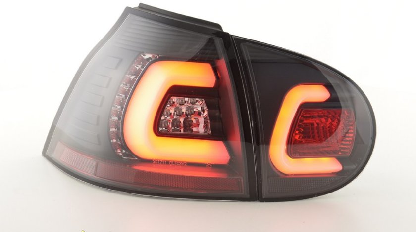 Stop Golf 5 Negru LED BAR
