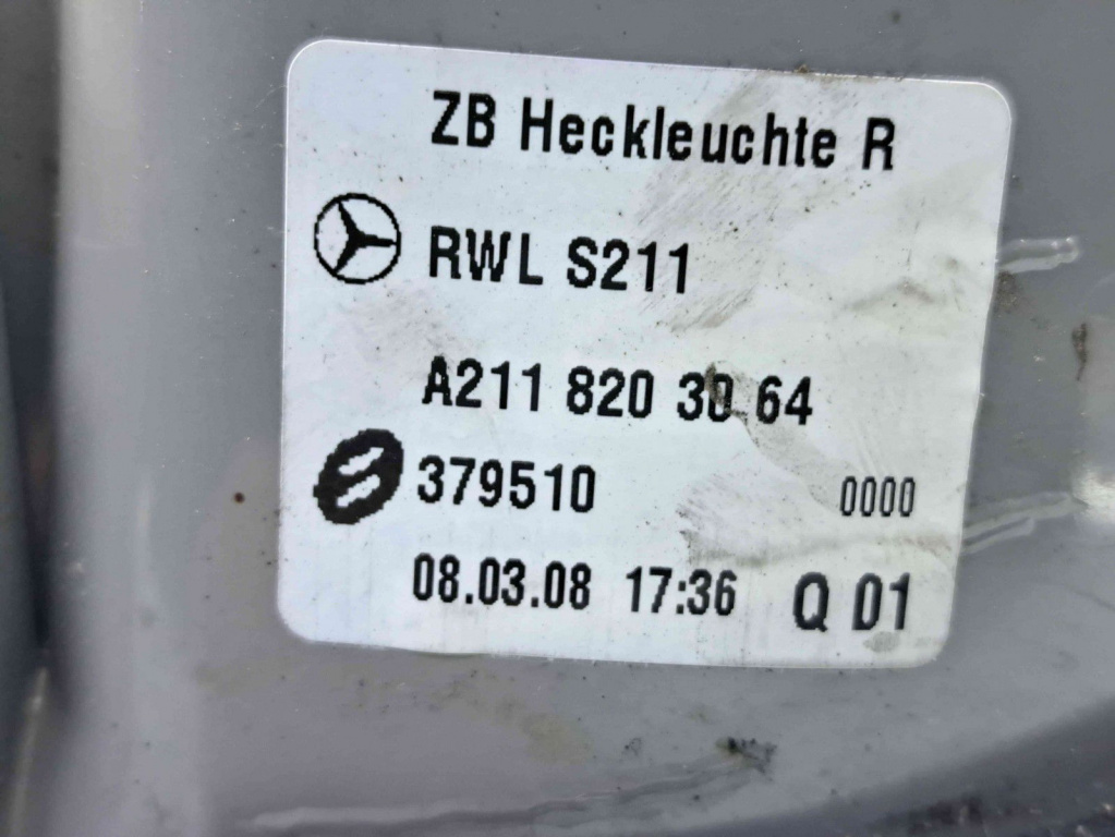 Stop haion dreapta Mercedes Clasa E (W211) Break [Fabr 2002-2009] A2118203064