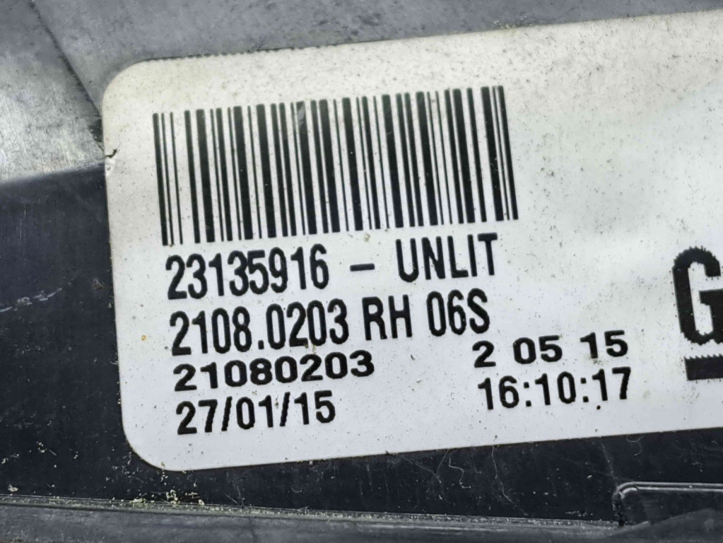 Stop haion dreapta Opel Insignia A [Fabr 2008-2016] 23135916