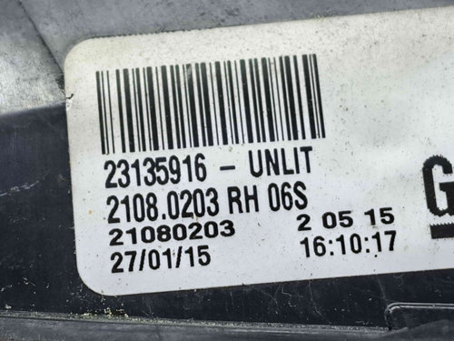 Stop haion dreapta Opel Insignia A [Fabr 2008-2016] 23135916