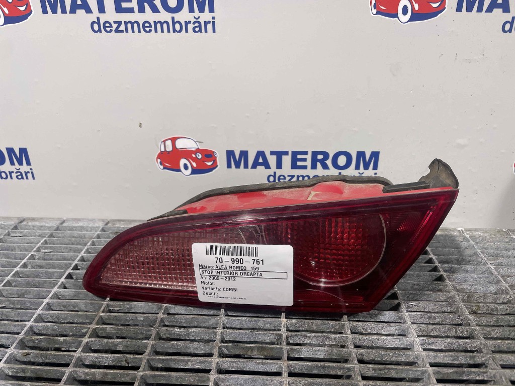 STOP INTERIOR DREAPTA ALFA ROMEO 159 - - (2005 2012)