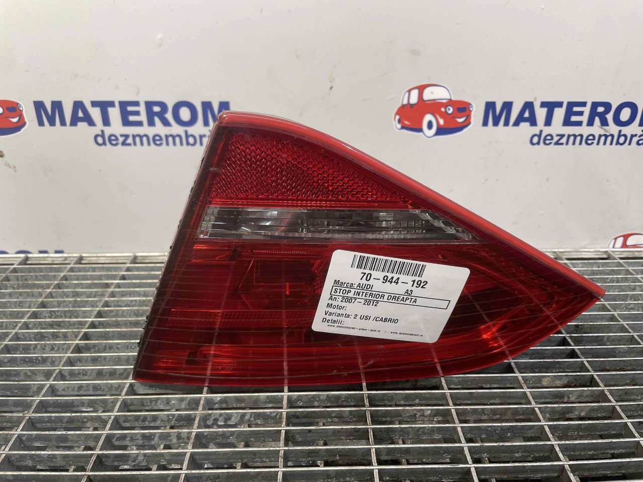 STOP INTERIOR DREAPTA AUDI A3 A3 - - (2007 2012)