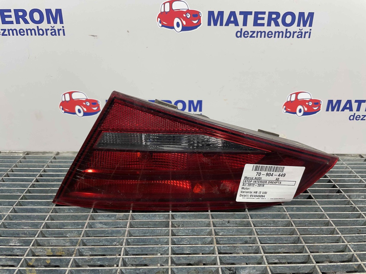STOP INTERIOR DREAPTA AUDI A3 A3 - - (2012 2016)