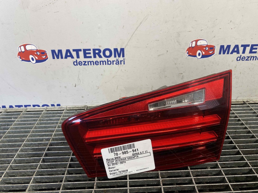 STOP INTERIOR DREAPTA BMW SERIA 5 F 11 - - (2010 2014)