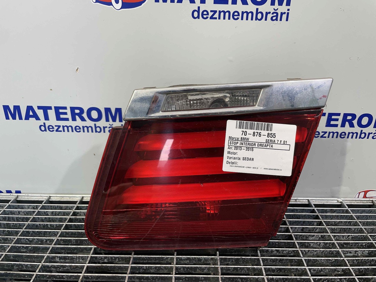 STOP INTERIOR DREAPTA BMW SERIA 7 F 01 - - (2013 2015)