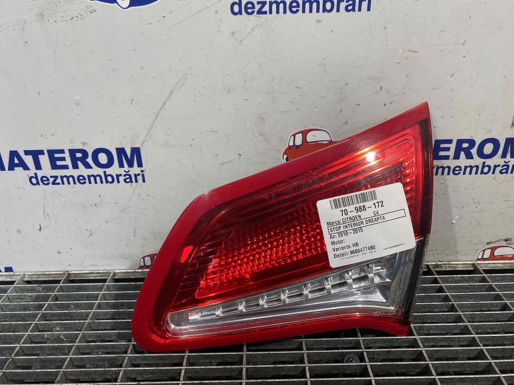 STOP INTERIOR DREAPTA CITROEN C4 - - (20