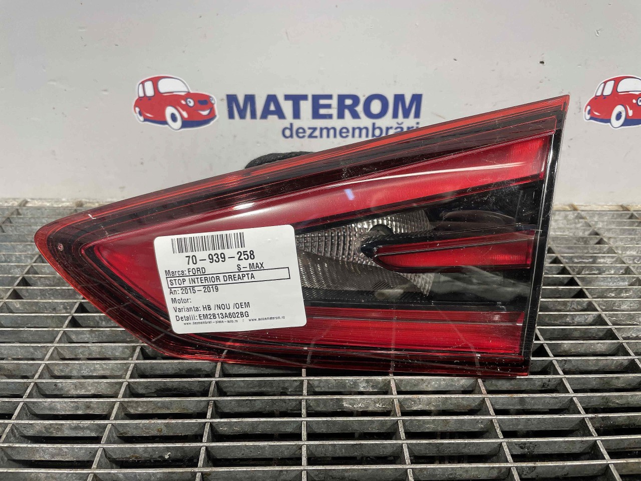 STOP INTERIOR DREAPTA FORD S-MAX - - (2015 2019)