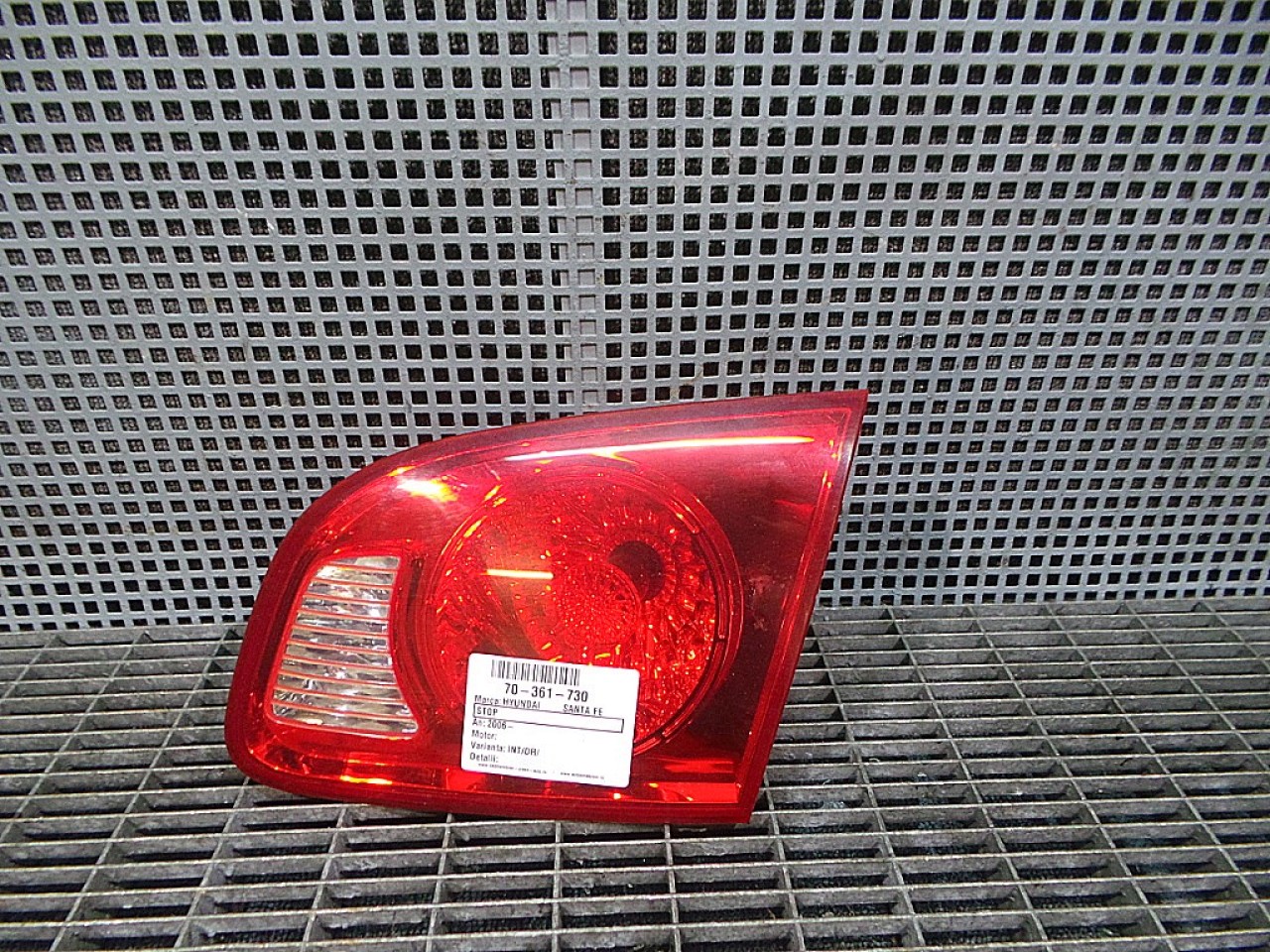 STOP INTERIOR DREAPTA HYUNDAI SANTA FE - - (2006 2012)