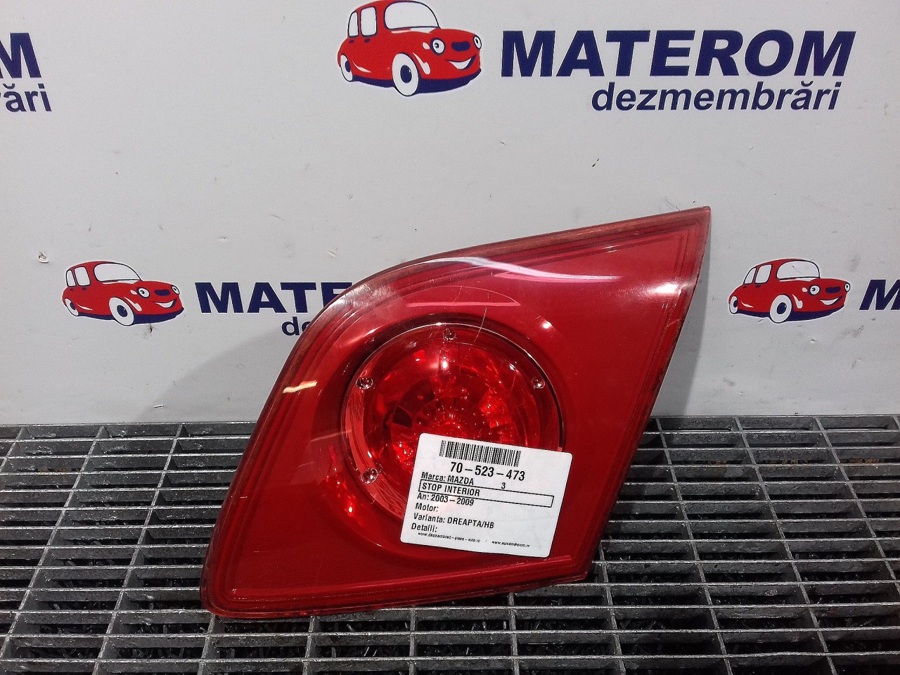 STOP INTERIOR DREAPTA MAZDA 3 3 - - (2003 2009)