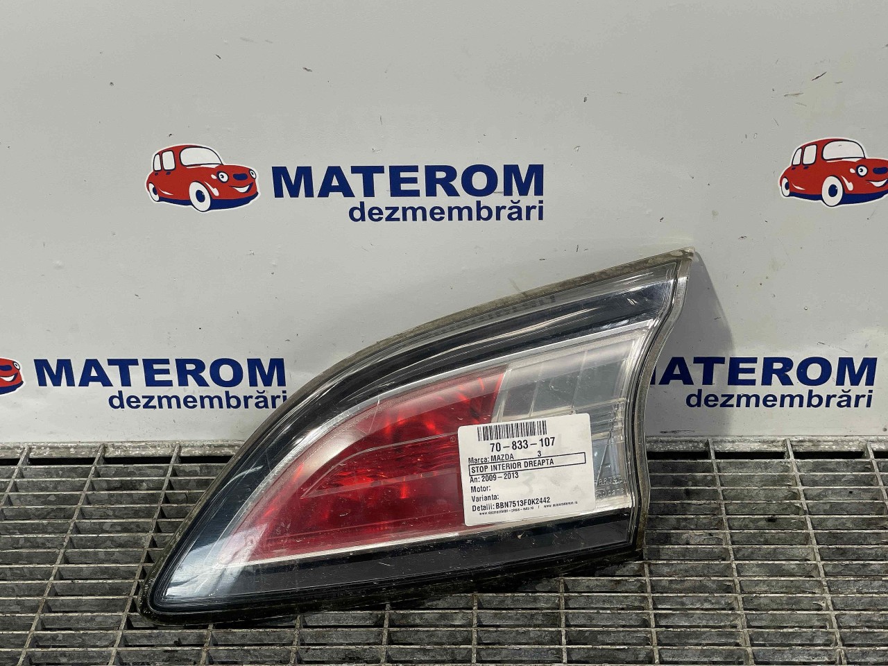 STOP INTERIOR DREAPTA MAZDA 3 3 - - (2009 2013)