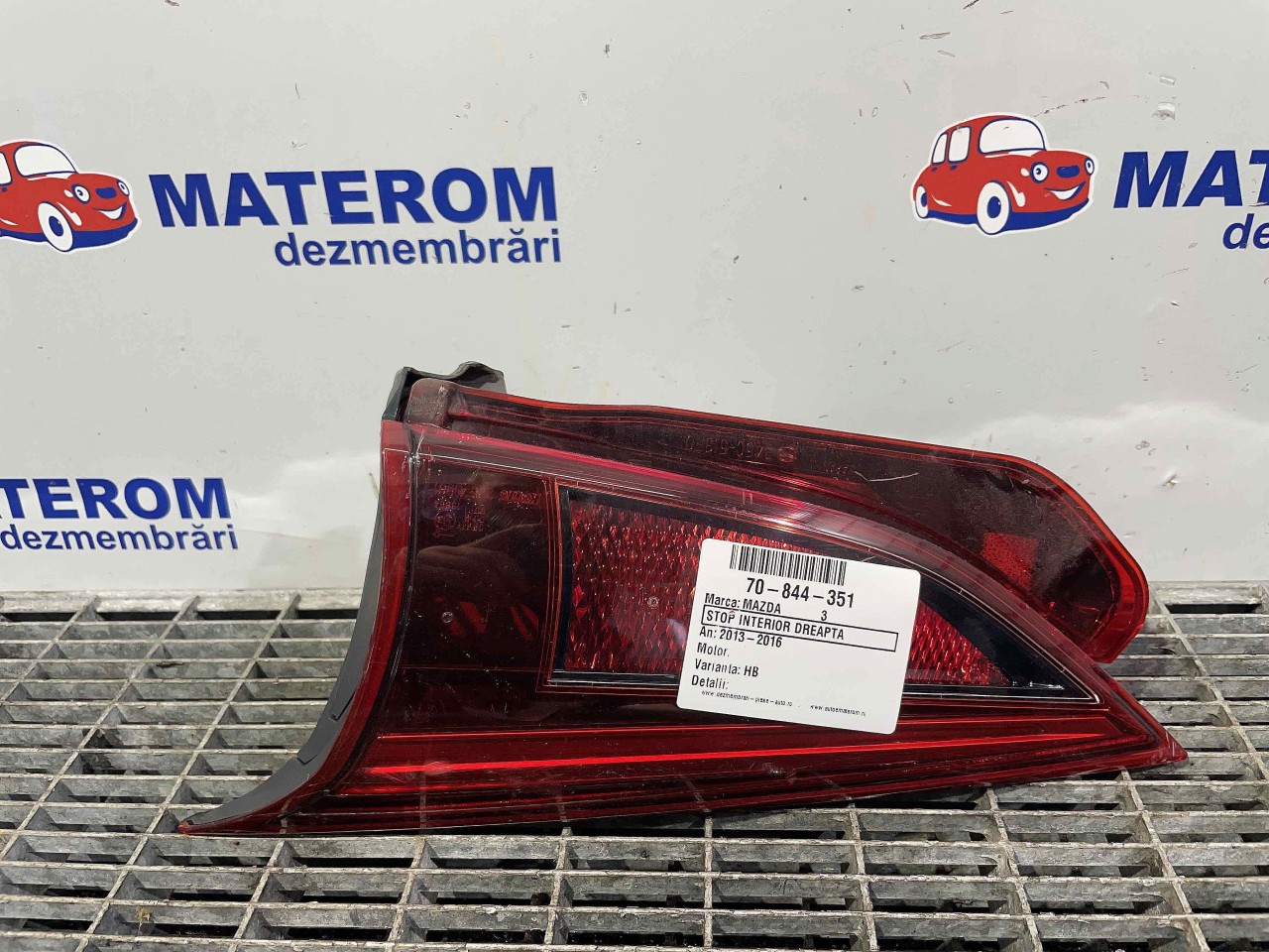 STOP INTERIOR DREAPTA MAZDA 3 3 - - (2013 2018)
