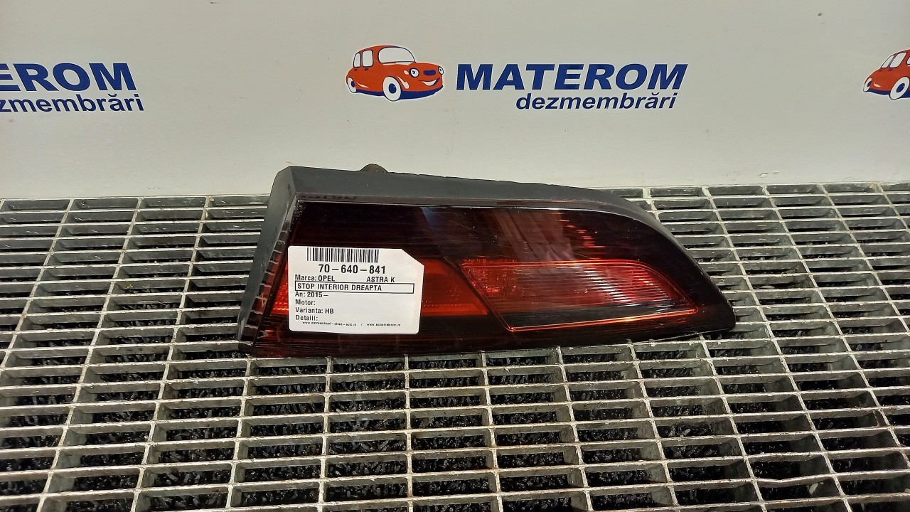 STOP INTERIOR DREAPTA OPEL ASTRA K - - (2015 2021)