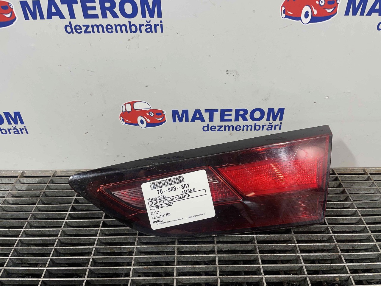 STOP INTERIOR DREAPTA OPEL ASTRA K ASTRA K - - (2015 2021)