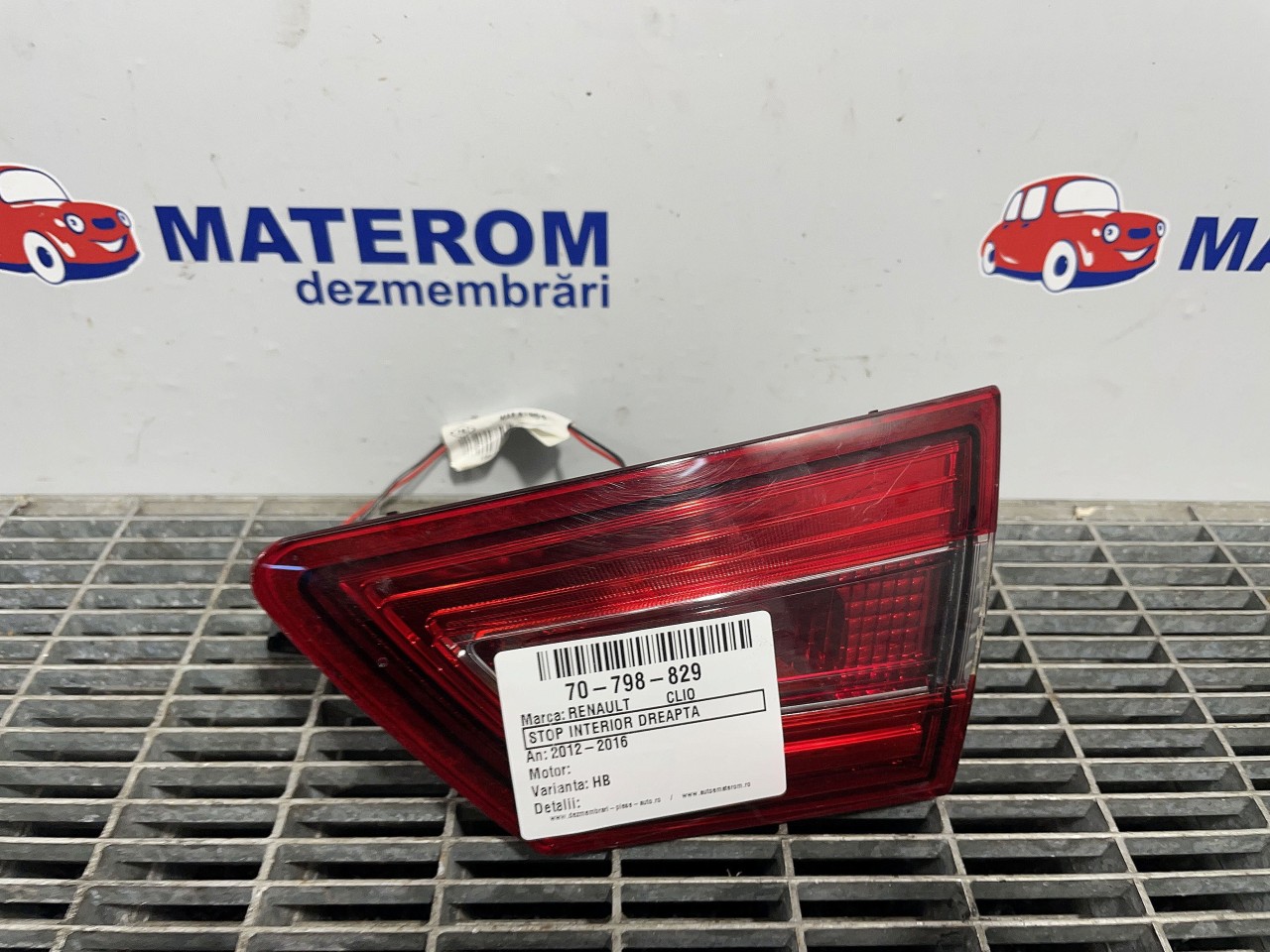 STOP INTERIOR DREAPTA RENAULT CLIO CLIO - - (2012 2016)