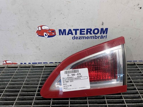STOP INTERIOR DREAPTA RENAULT SCENIC - - (2009 2013)
