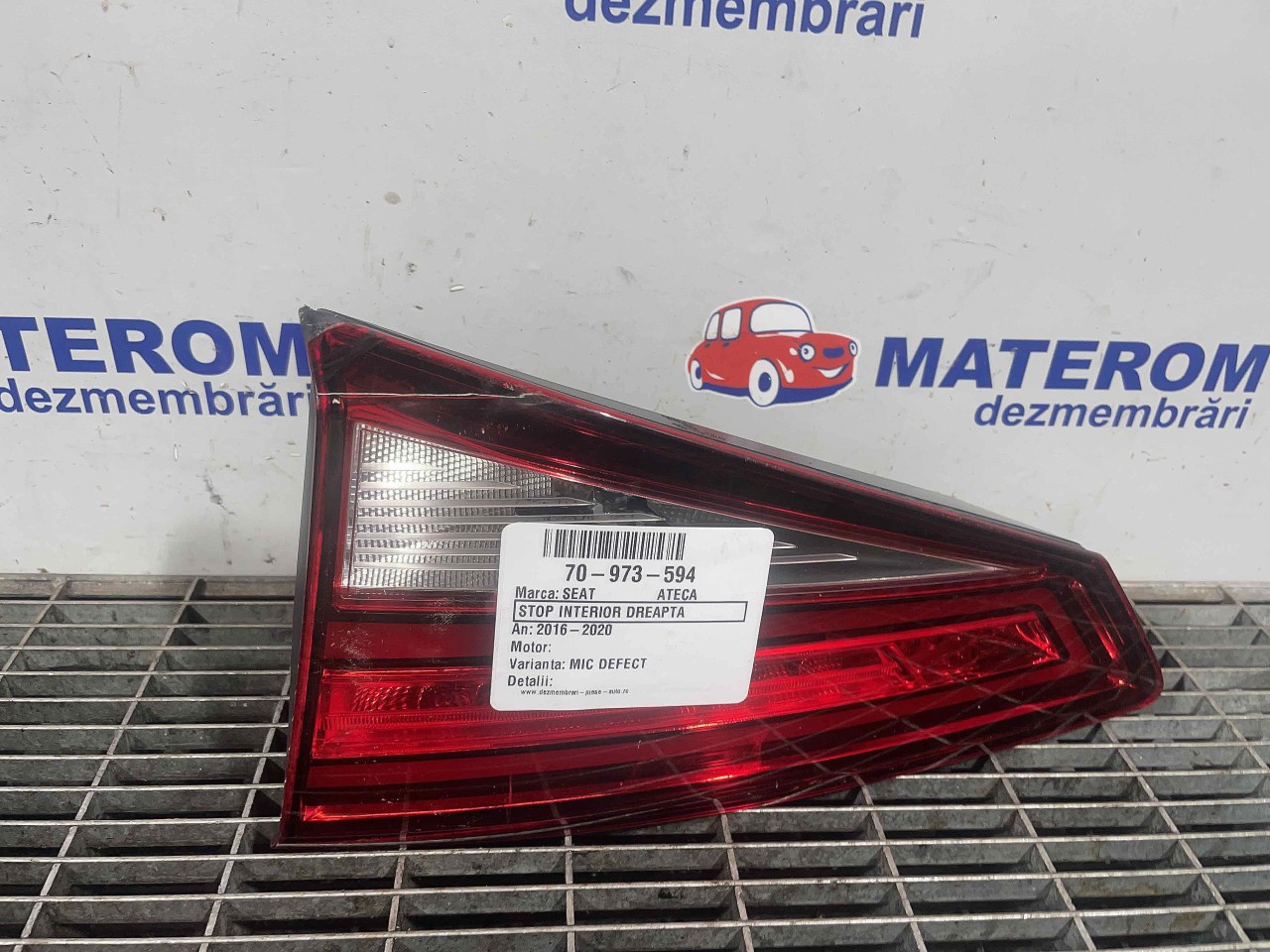 STOP INTERIOR DREAPTA SEAT ATECA - - (2016 2020)