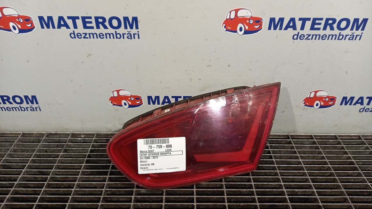 STOP INTERIOR DREAPTA SEAT LEON - - (2006 2012)