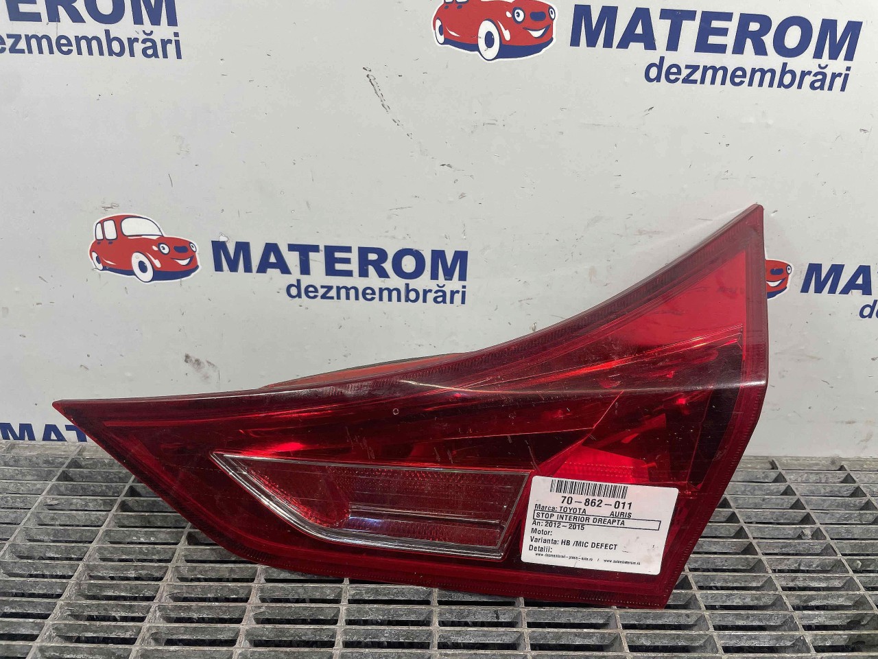 STOP INTERIOR DREAPTA TOYOTA AURIS AURIS - - (2012 2015)