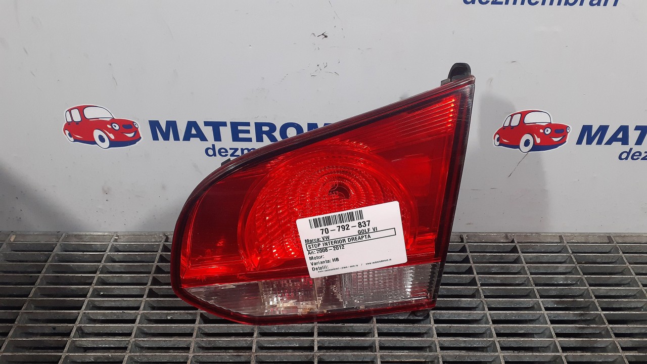 STOP INTERIOR DREAPTA VW GOLF VI - - (2008 2012)