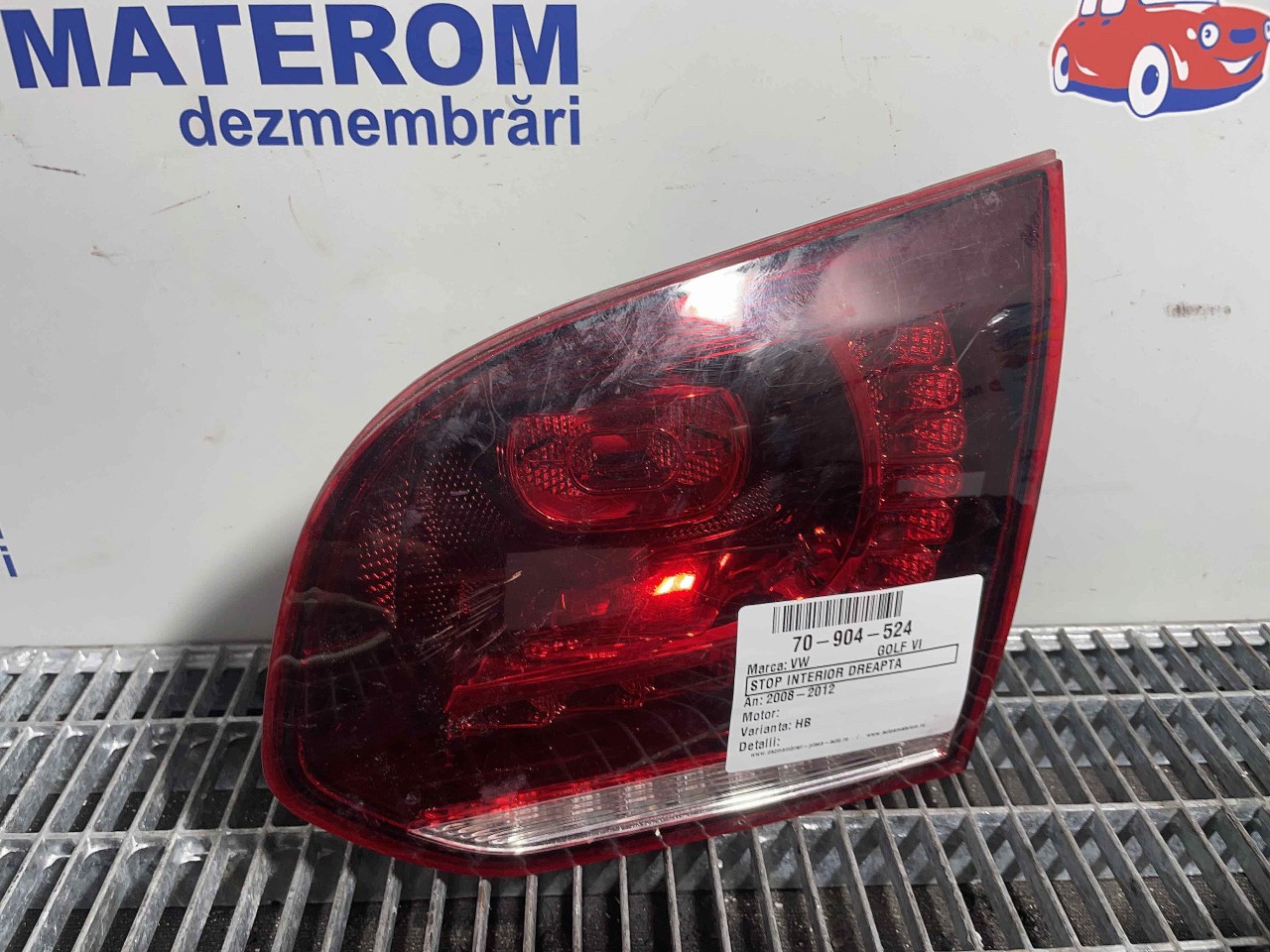 STOP INTERIOR DREAPTA VW GOLF VI - - (2008 2012)