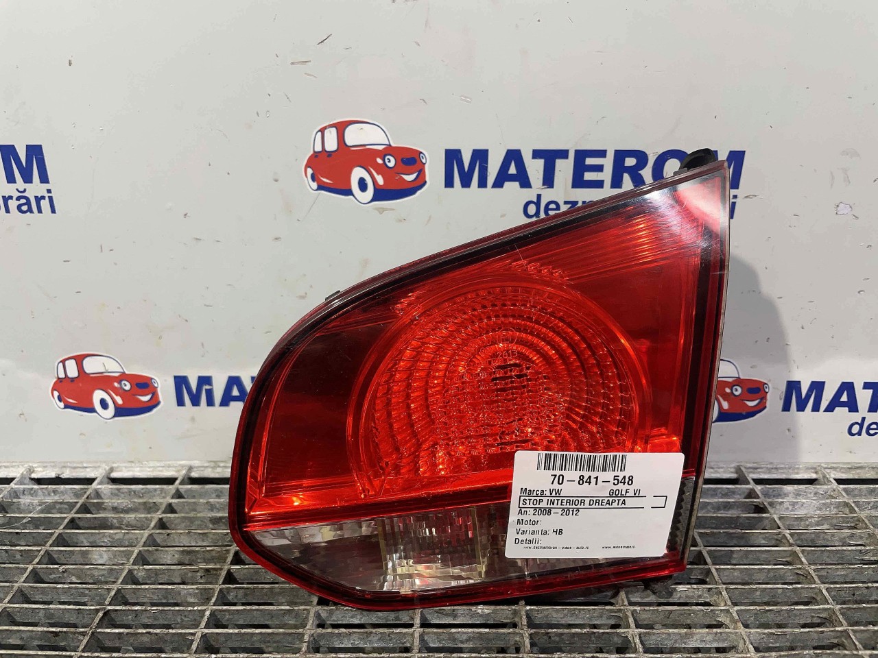 STOP INTERIOR DREAPTA VW GOLF VI GOLF VI - - (2008 2012)
